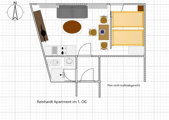 Gaestehaus Muensterland Fuer Geschaeftsreisende Und Monteure Im 1og * Rhede (North Rhine-Westphalia)