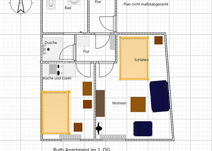 Appartement Gaestehaus Muensterland Fuer Geschaeftsreisende Und Monteure Im 1og *